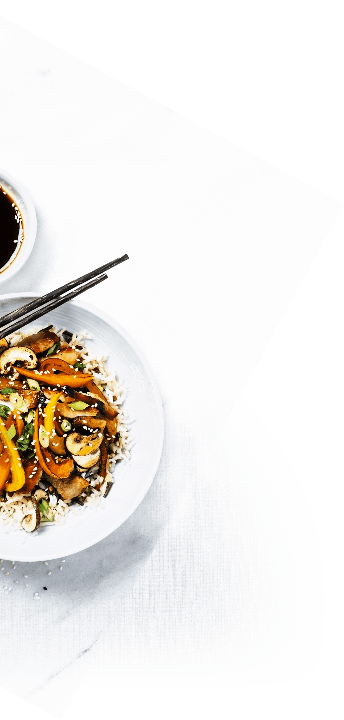 asian noodle bowl