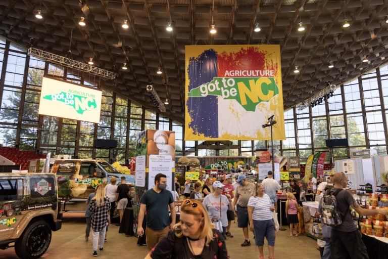 Live Demonstration at the NC State Fair